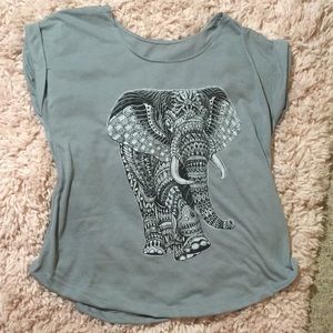Beautiful Grey Elephant Tee-Shirt